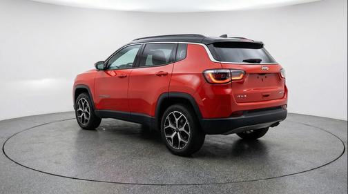 Red Hot Pearlcoat 2025 Jeep Compass Limited