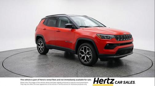 Red Hot Pearlcoat 2025 Jeep Compass Limited