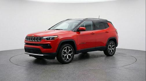 Red Hot Pearlcoat 2025 Jeep Compass Limited