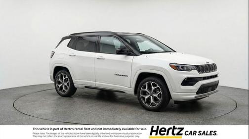 Bright White Clearcoat 2025 Jeep Compass Limited