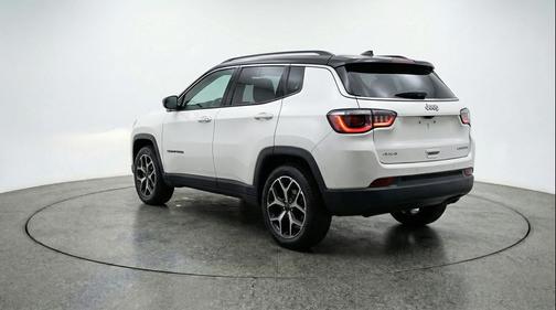 Bright White Clearcoat 2025 Jeep Compass Limited