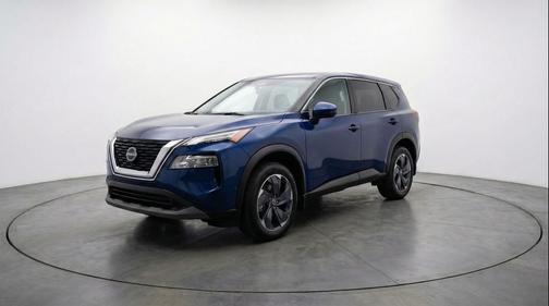 Deep Ocean Blue Pearl 2025 Nissan Rogue SV