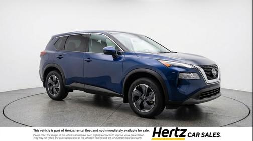 Deep Ocean Blue Pearl 2025 Nissan Rogue SV