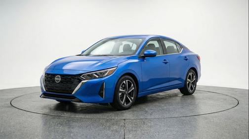 Electric Blue Metallic 2025 Nissan Sentra SV