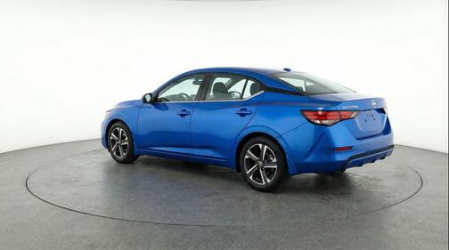 Electric Blue Metallic 2025 Nissan Sentra SV