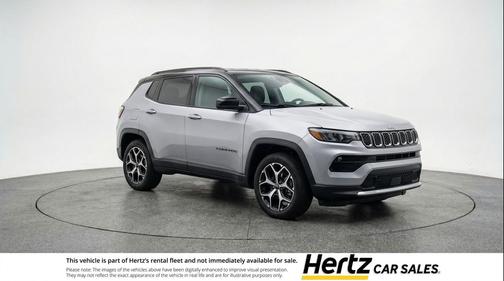 Silver Zynith Metallic Clearcoat 2025 Jeep Compass Limited