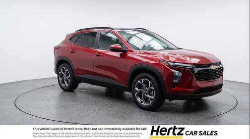 Crimson Metallic 2025 Chevrolet Trax LT