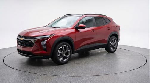 Crimson Metallic 2025 Chevrolet Trax LT
