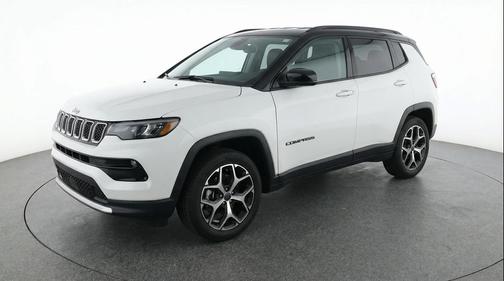 Bright White Clearcoat 2025 Jeep Compass Trailhawk
