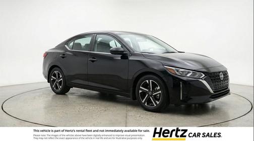 Super Black 2025 Nissan Sentra SV