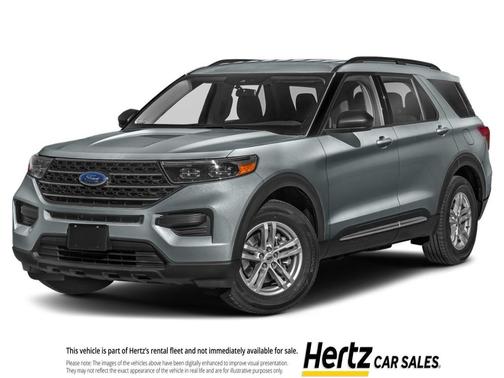 Carbonized Gray Metallic 2024 Ford Explorer XLT