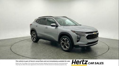 Sterling Gray Metallic 2025 Chevrolet Trax LT
