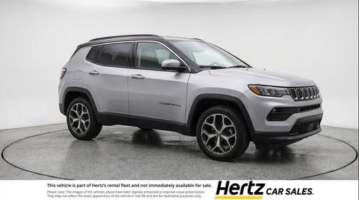 Silver Zynith Metallic Clearcoat 2025 Jeep Compass Limited