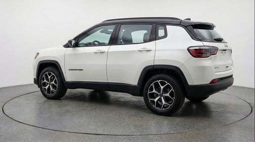 Bright White Clearcoat 2025 Jeep Compass Limited