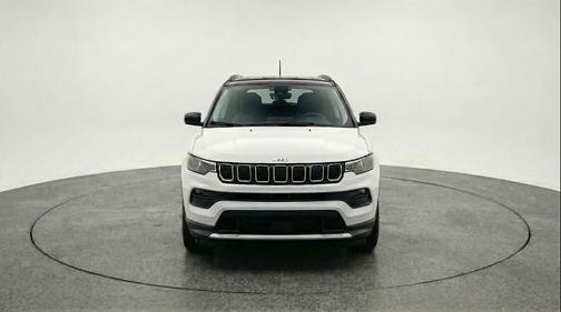 Bright White Clearcoat 2025 Jeep Compass Limited