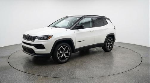 Bright White Clearcoat 2025 Jeep Compass Limited