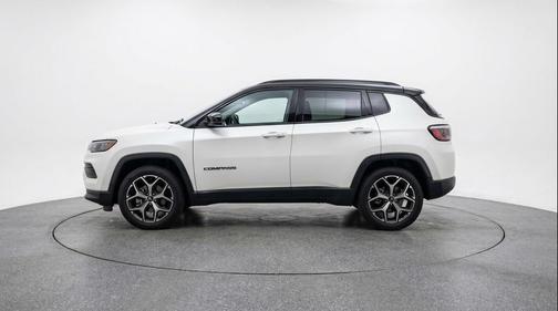 Bright White Clearcoat 2025 Jeep Compass Limited