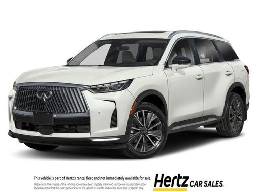 Everest White Pearl Tricoat 2026 INFINITI QX60 LUXE AWD