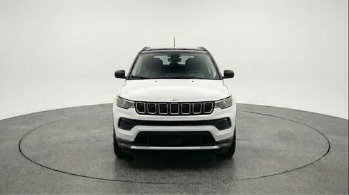Bright White Clearcoat 2025 Jeep Compass Limited
