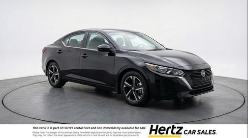 Super Black 2025 Nissan Sentra SV