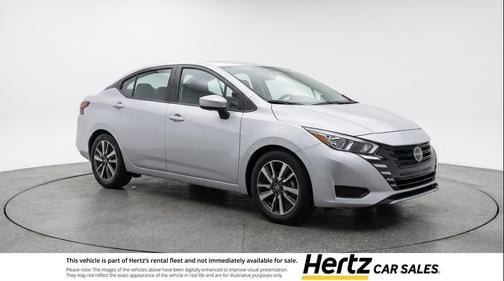 Brilliant Silver Metallic 2025 Nissan Versa 1.6 SV