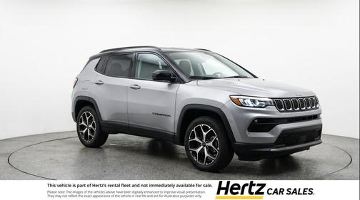 Silver Zynith Metallic Clearcoat 2025 Jeep Compass Limited