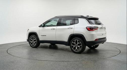 Bright White Clearcoat 2025 Jeep Compass Limited