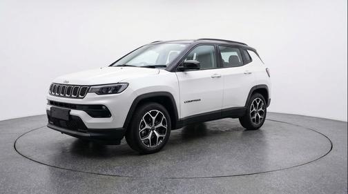 Bright White Clearcoat 2025 Jeep Compass Limited