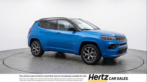 Hydro Blue Pearlcoat 2025 Jeep Compass Limited