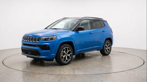 Hydro Blue Pearlcoat 2025 Jeep Compass Limited