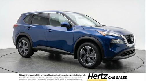 Deep Ocean Blue Pearl 2025 Nissan Rogue SV