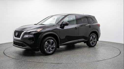 Super Black 2025 Nissan Rogue SV