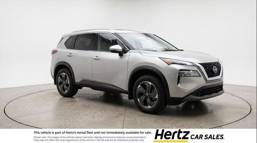 Brilliant Silver Metallic 2025 Nissan Rogue SV