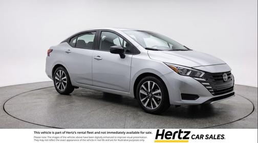 Brilliant Silver Metallic 2025 Nissan Versa 1.6 SV
