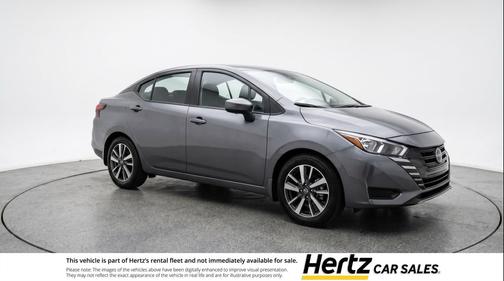 Gun Metallic 2025 Nissan Versa 1.6 SV