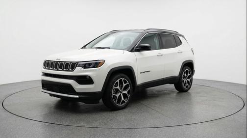 Bright White Clearcoat 2025 Jeep Compass Limited