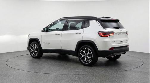 Bright White Clearcoat 2025 Jeep Compass Limited