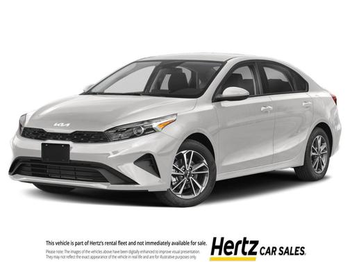 Snow White Pearl 2023 Kia Forte LXS