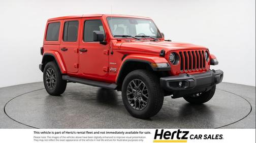 Firecracker Red Clearcoat 2025 Jeep Wrangler 4-Door Sahara 4x4