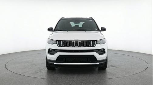 Bright White Clearcoat 2025 Jeep Compass Limited