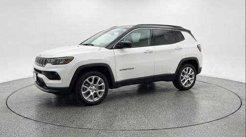 Bright White Clearcoat 2025 Jeep Compass Limited