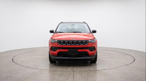 Red 2025 Jeep Compass Limited