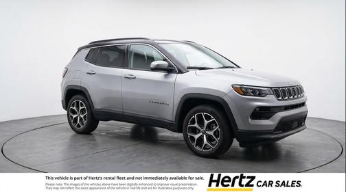 Silver Zynith Metallic Clearcoat 2025 Jeep Compass Limited