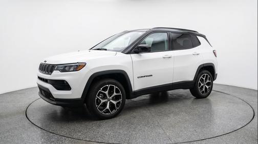Bright White Clearcoat 2025 Jeep Compass Limited