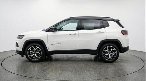 Bright White Clearcoat 2025 Jeep Compass Limited