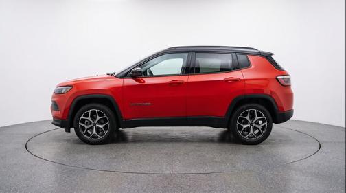 Red 2025 Jeep Compass Limited
