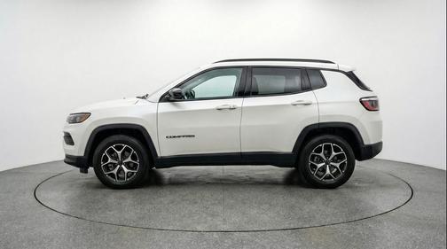 Bright White Clearcoat 2025 Jeep Compass Limited