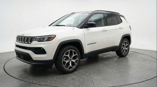 Bright White Clearcoat 2025 Jeep Compass Limited