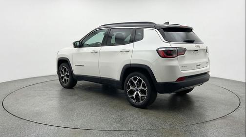 Bright White Clearcoat 2025 Jeep Compass Limited