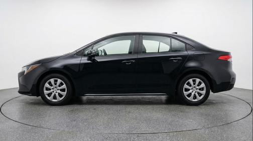 Midnight Black Metallic 2025 Toyota Corolla LE